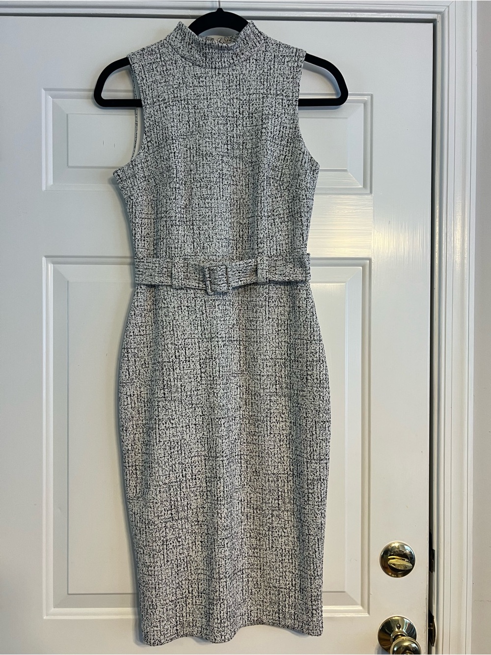 Two EXPRESS Dresses - White/Grey and Black/White - Size XS - BNWT/Like New